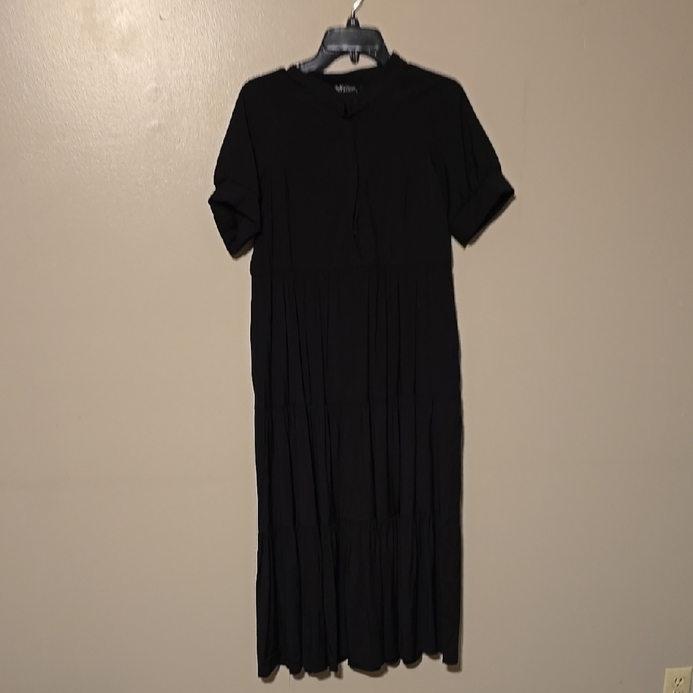 Fashion Maxi Dress‎ Black Womens Size Medium